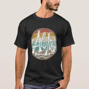 Camiseta Aloha Surf Hawaii Surfboard Vintage Retro