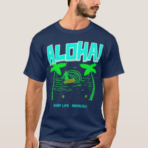 Camiseta Aloha Surf Life Honolulu