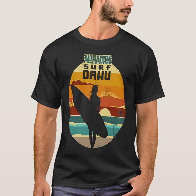 Camiseta Aloha Surf Surf Oahu Version2 (Anverso)