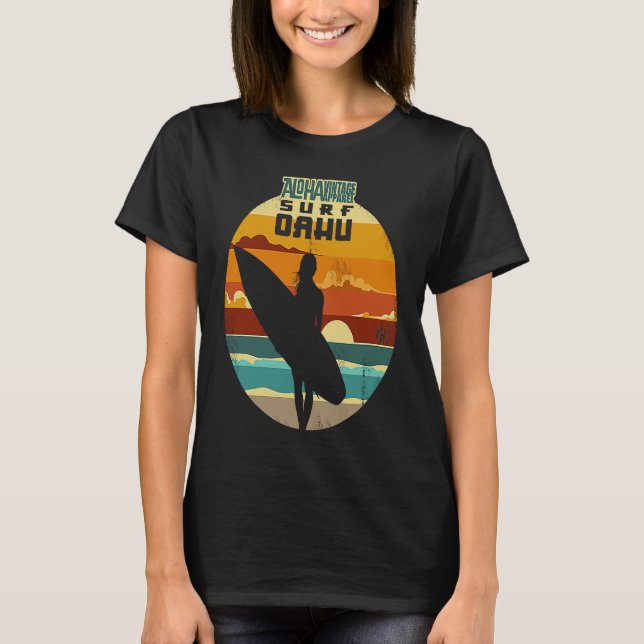 Camiseta Aloha Surf Surf Oahu Version2 (Anverso)