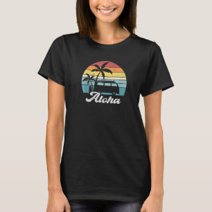 Camiseta Aloha Surfer Surf Vacation Hawaiian Vintage Beach