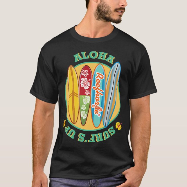 Camiseta Aloha Surf's Up (Anverso)