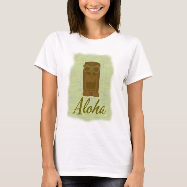 Camiseta Aloha Tiki (Anverso)