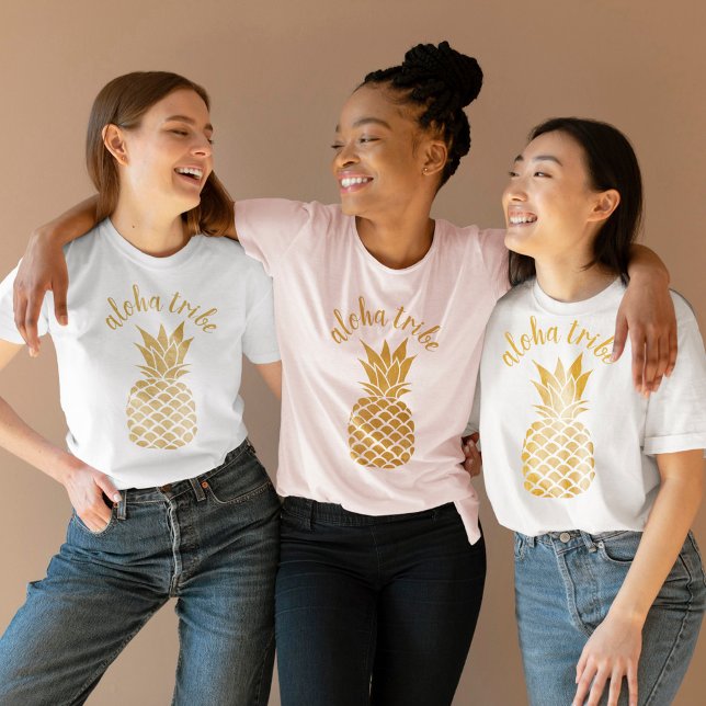 Camiseta Aloha Tribe Hawaiana Noche de Piña (Subido por el creador)