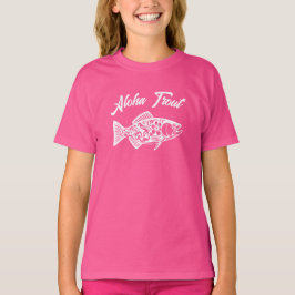 Camiseta Aloha Trout-Hawaii Estilo pescador
