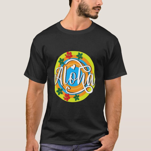 Camiseta Aloha Vacay Squad Summer Holidays Family Trip Palm (Anverso)