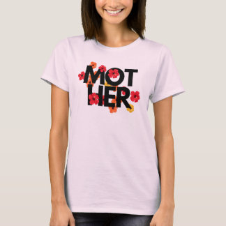 Camiseta Aloha Vibes para mamá: Hibiscus tropical