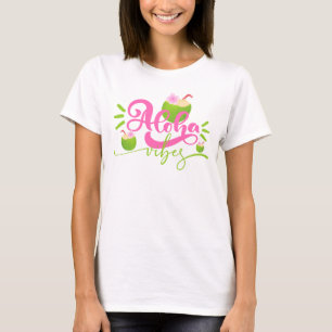 Camiseta Aloha Vibes para Mujeres