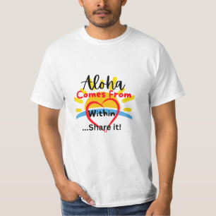 Camiseta Aloha viene de 'Share It'