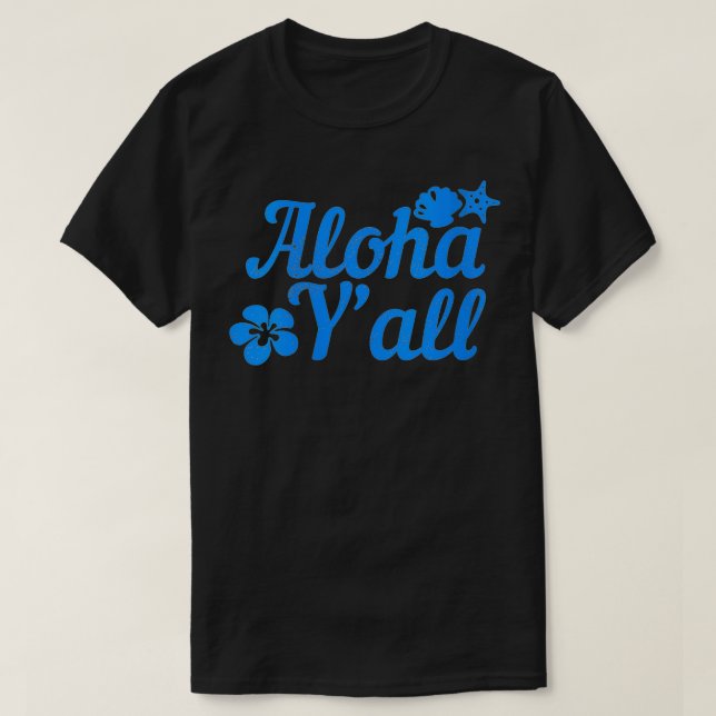Camiseta Aloha YAll Pineapple Vacation Hawaiian Gi (Diseño del anverso)