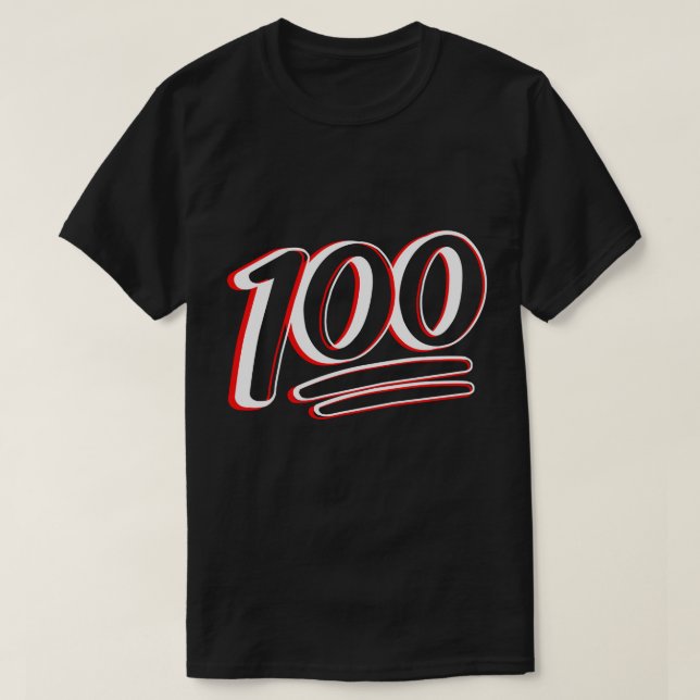 Camiseta Alojamiento de 100 (Diseño del anverso)