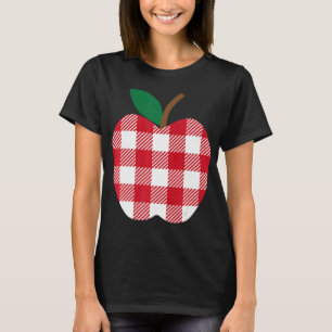 Camiseta Alojamiento de manzana búfala para escolares Chica