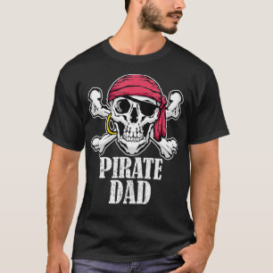 Camiseta Alojamiento del cumpleaños del pirata Jolly Roger