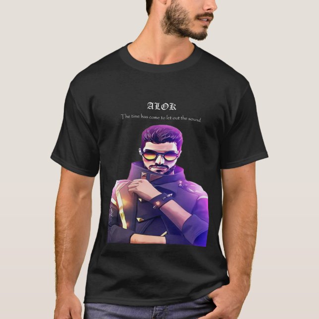Camiseta alok freefire (Anverso)