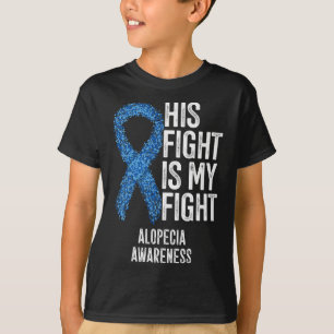 Camiseta Alopecia Areata Su Lucha Es Mi Lucha Alopecia Awa