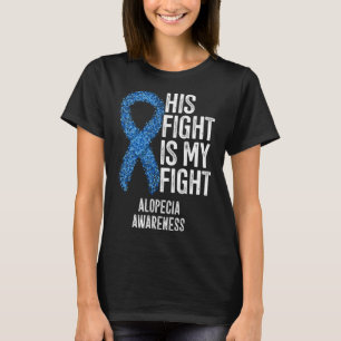 Camiseta Alopecia Areata Su Lucha Es Mi Lucha Alopecia Awa