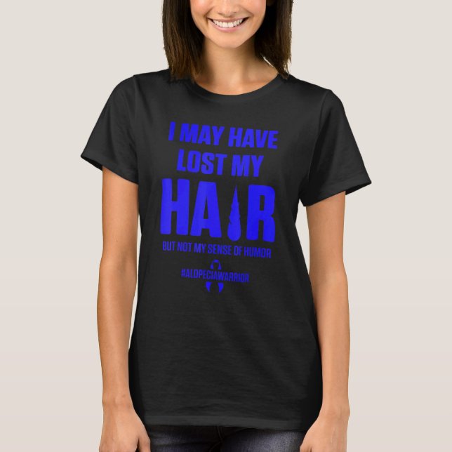 Camiseta Alopecia Awareness Hair Loss Warrior Survivor 2 (Anverso)