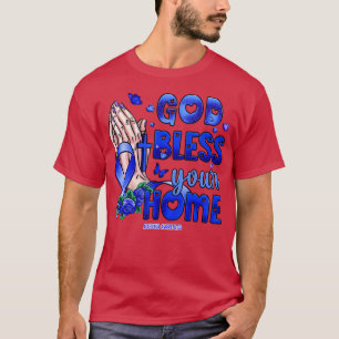 Camiseta Alopecia Conciencia dios bendice fe esperanza