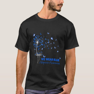 Camiseta Alopecia Conciencia Fe Esperanza Amor Dandelion