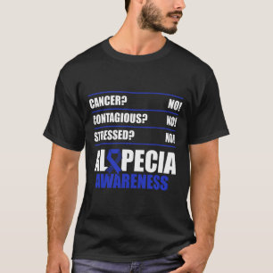 Camiseta Alopecia Conciencia Pérdida de cabello Guerrero Lu