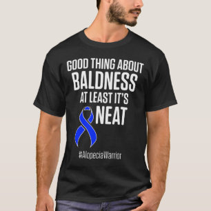 Camiseta Alopecia Conciencia Pérdida de pelo Guerrero Baldn