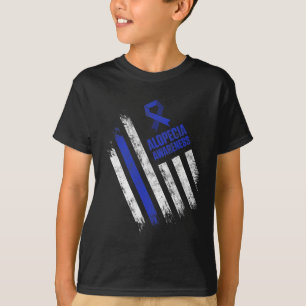 Camiseta Alopecia Conciencia Pérdida de pelo Guerrero Tackl
