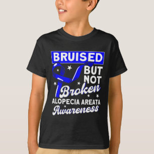 Camiseta Alopecia de Apoyo Bruto Pero No Rota