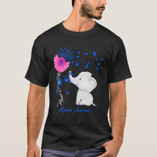 Camiseta Alopecia elefante Sensibilización Alopecia Cinta