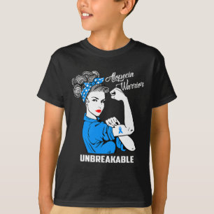 Camiseta Alopecia Guerrero Alopecia Inquebrantable Concienc