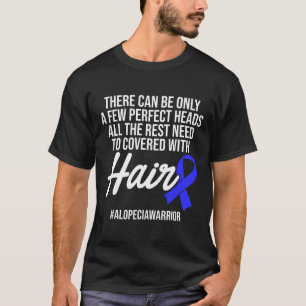Camiseta Alopecia Sensibilización Pérdida de pelo Guerrero 