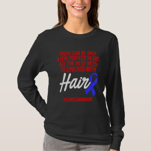 Camiseta Alopecia Sensibilización Pérdida de pelo Guerrero 