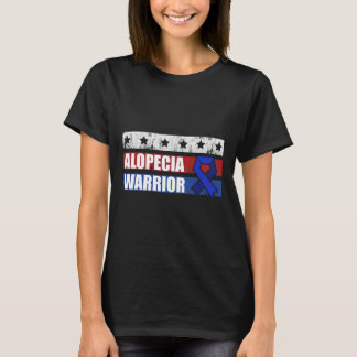 Camiseta Alopecia Sensibilización Pérdida de pelo Guerrero 