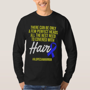 Camiseta Alopecia Sensibilización Pérdida de pelo Guerrero
