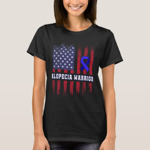 Camiseta Alopecia Sensibilización Pérdida de pelo Guerrero