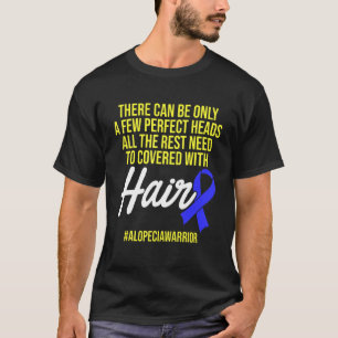 Camiseta Alopecia Sensibilización Pérdida de pelo Guerrero