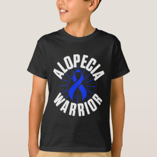 Camiseta Alopecia Sensibilización Pérdida de pelo Guerrero 
