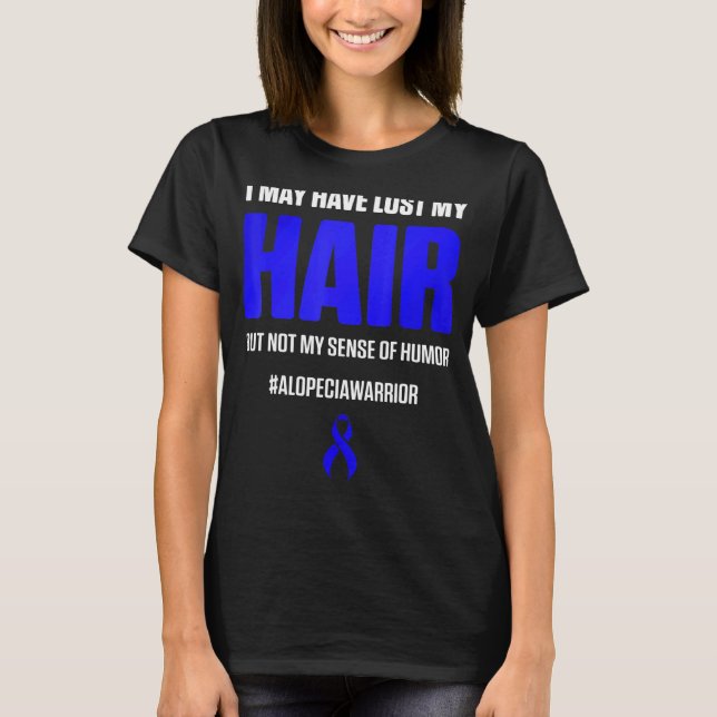 Camiseta Alopecia Sensibilización Pérdida de pelo sobrevivi (Anverso)
