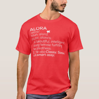 Camiseta Alora Nombre Alora Definición Alora Nombre Femenin