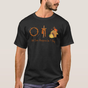 Camiseta Alot puede ocurrir en 3 días cristiano de Pascua