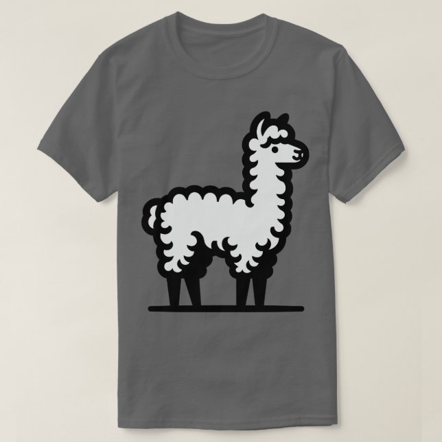 Camiseta Alpaca (Diseño del anverso)