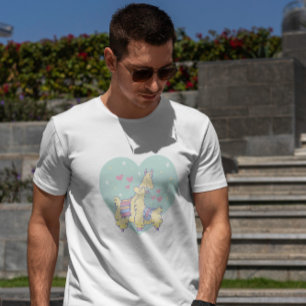 Camiseta Alpaca Animales Amor Familiar