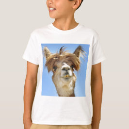 Camiseta Alpaca con el pelo loco