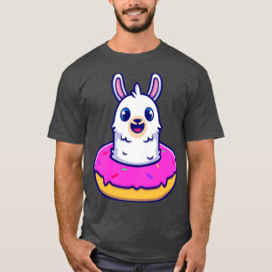 Camiseta Alpaca Cuta Con Personalizado De Oro
