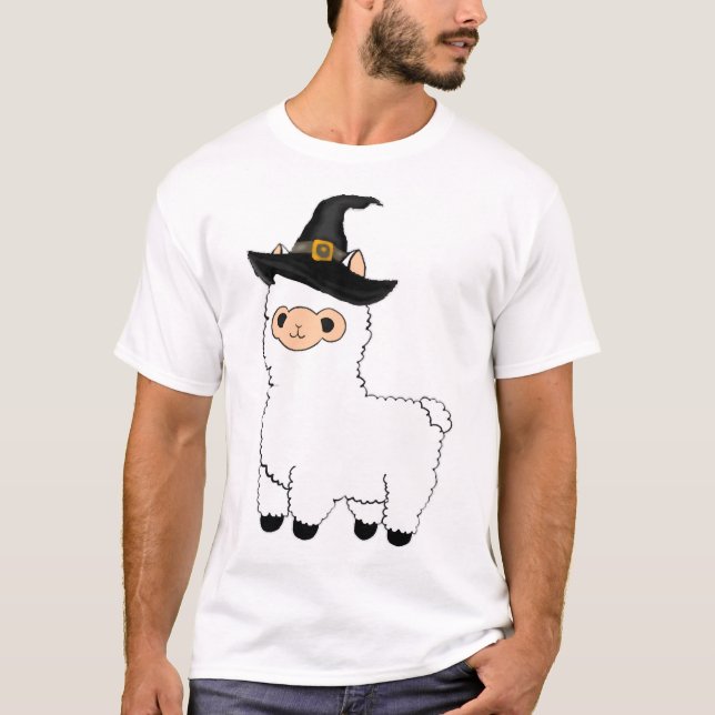 Camiseta Alpaca de Halloween (Anverso)