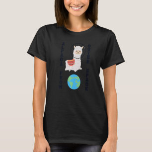 Camiseta Alpaca de la raza Llama Vicuna Guanaco