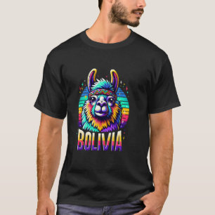 Camiseta Alpaca divertida de Bolivia - Llama boliviana