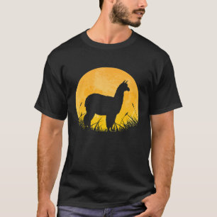 Camiseta Alpaca Easy Halloween Set Vicuna Llama Moon Cos