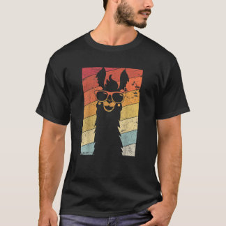Camiseta Alpaca estilo retro
