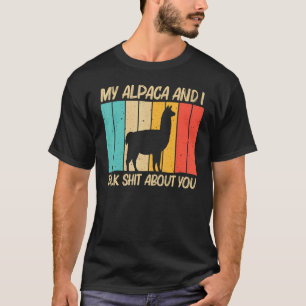 Camiseta Alpaca genial para hombres y mujeres Animal peruan