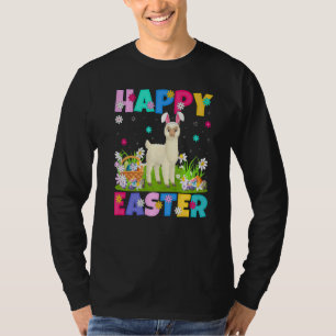 Camiseta Alpaca Happy Easter Bungalow Alpaca Easter Sunday